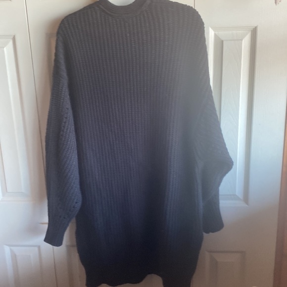 Free People NWT Nightingale OVERSIZED HEAVYWEIGHT POCKETS Cardigan - Picture 12 of 15